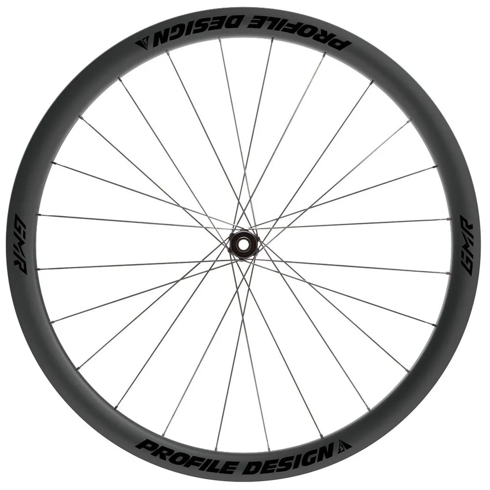 Profile Design Gmr 38 Carbon Cl Disc Tubeless Landsvägshjulset, Black, 12 x 100 / 12 x 142mm, Shimano/Sram HG
