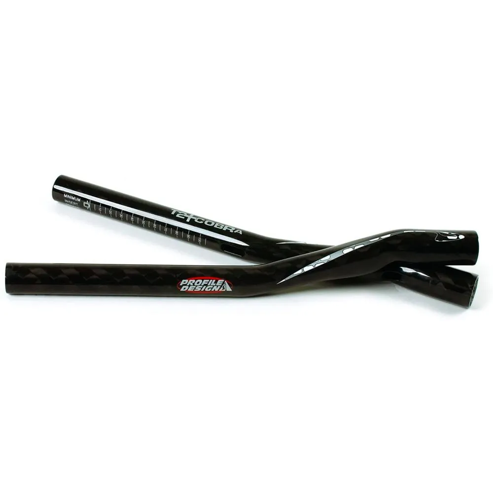 Profile Design T2+ Carbon Aerobars, Black, One Size Profile Design T2+ Carbon Aerobars, Black, One Size