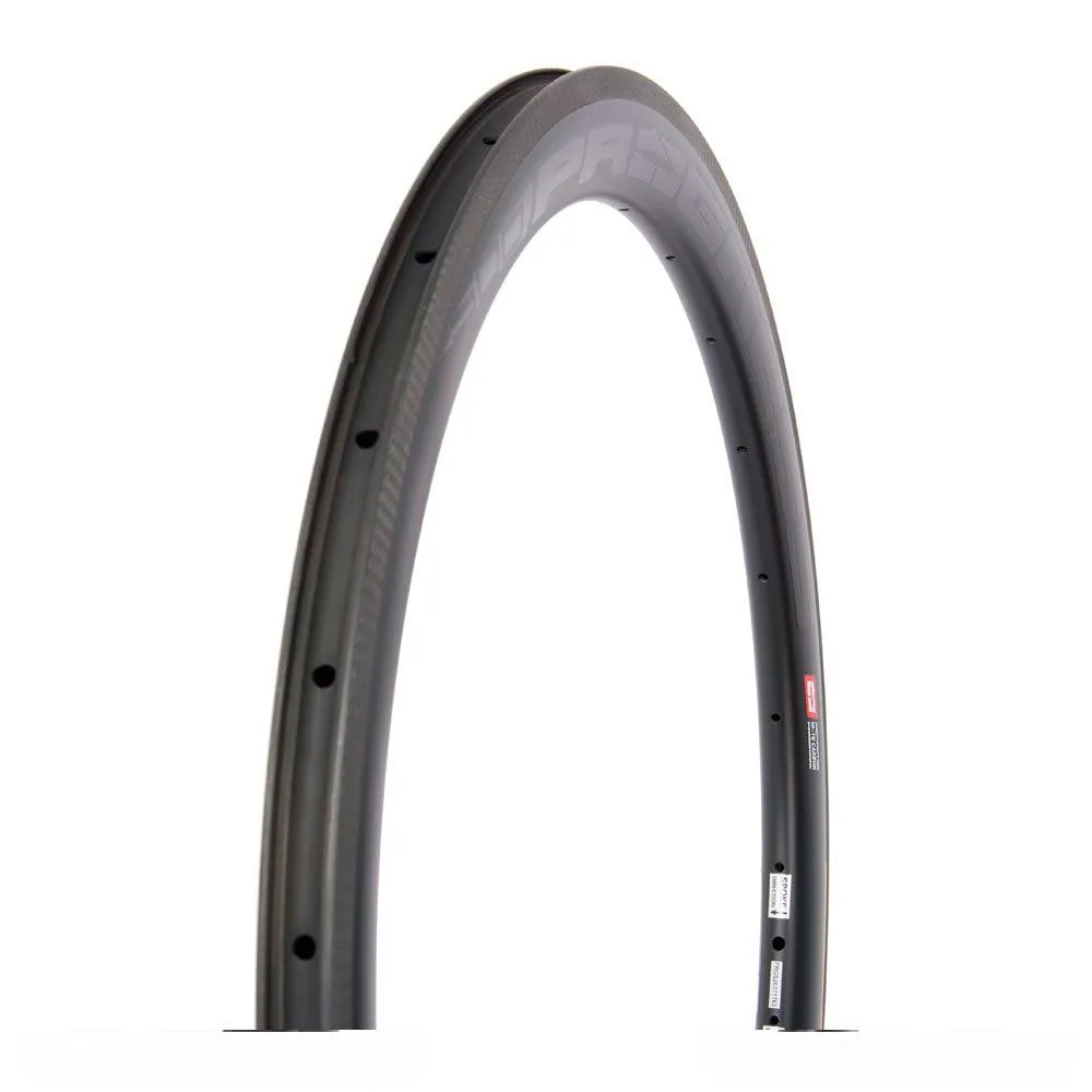 Progress A-prime Graphene Road Fälg, Black, 700 - 28" 24H