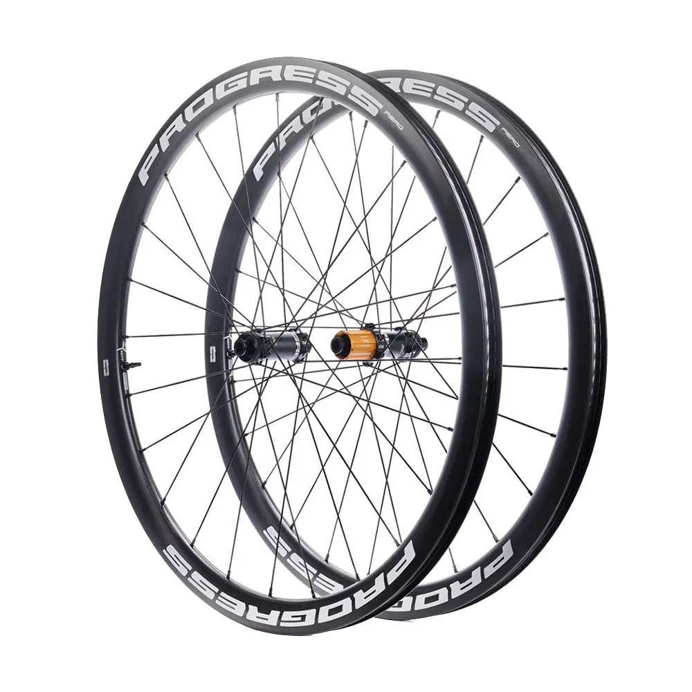 Progress Aero Cl Disc Tubeless Landsvägshjulset Progress Aero Cl Disc Tubeless Landsvägshjulset
