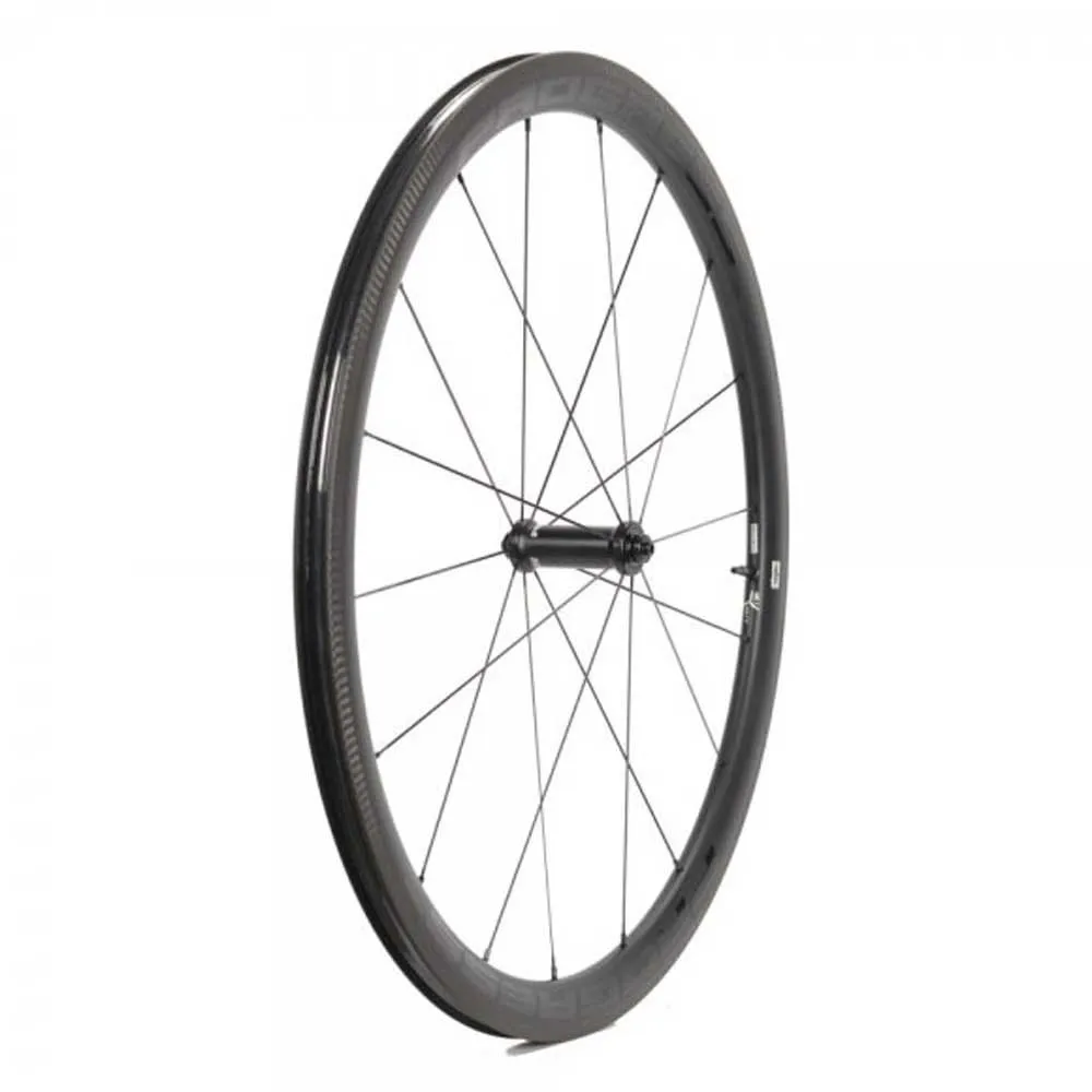 Progress Aero Tubeless Framhjul För Landsvägscykel, Black, 9 x 100mm