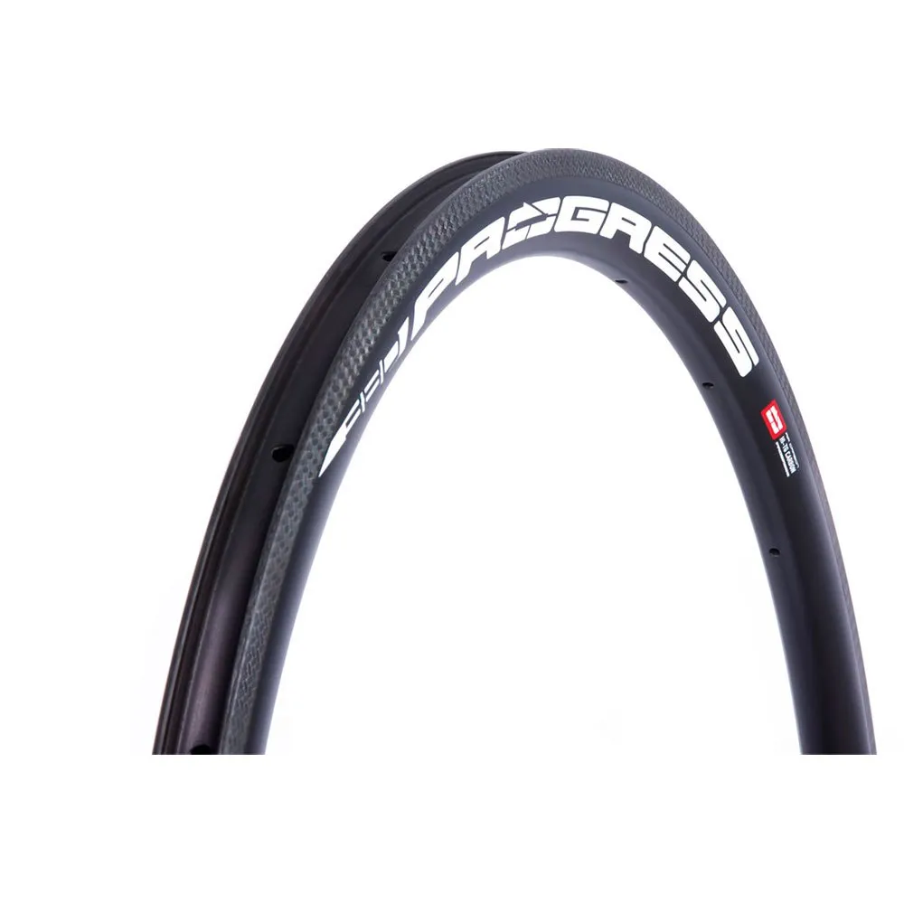 Progress Air Tubular Carbon Fälg, Black, 700 - 28" 24H