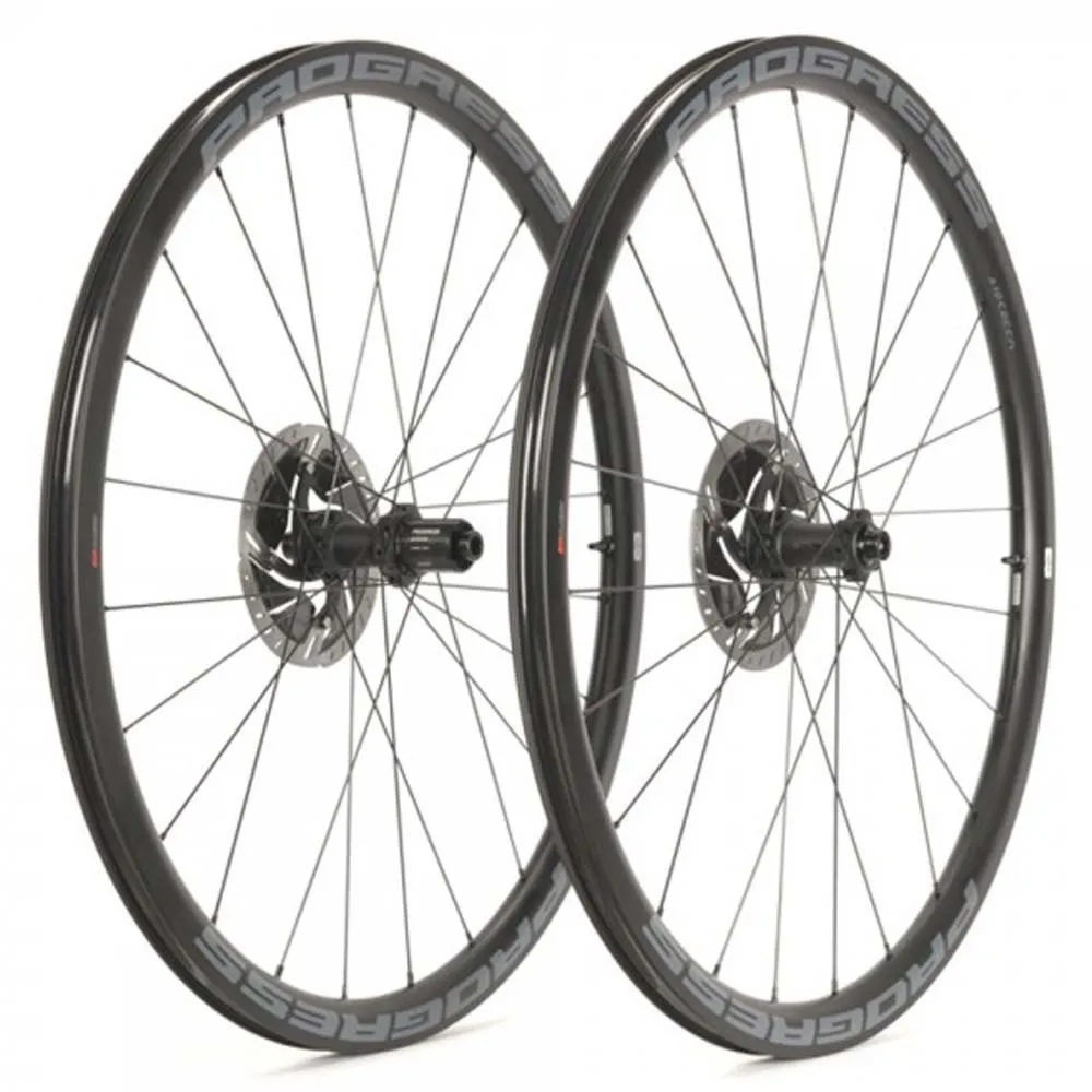 Progress Airspeed 33 Disc Landsvägshjulset, Black, 12 x 100 / 12 x 142mm, Sram XDR