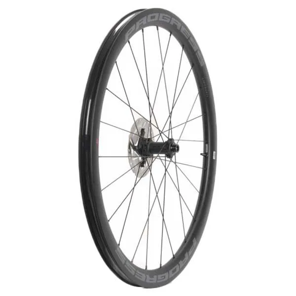 Progress Airspeed G40 Tubeless Framhjul För Landsvägscykel, Black / grey, 12 x 100mm