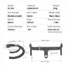 Progress Cockpit Road 90 Mm Integrerat Styre, Black, 28.6mm, 420mm