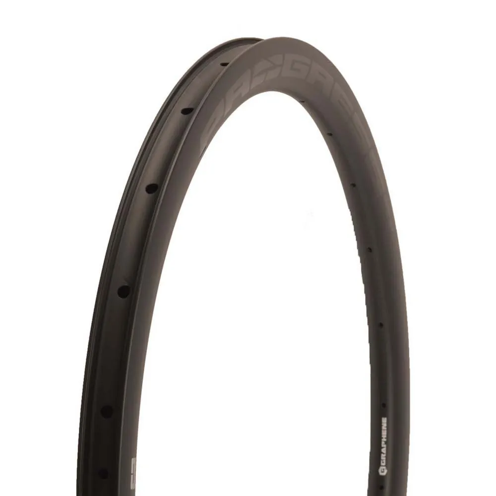 Progress Gr40 Graphene Silk 2023 Fälg, Black, 700 - 28" 24H