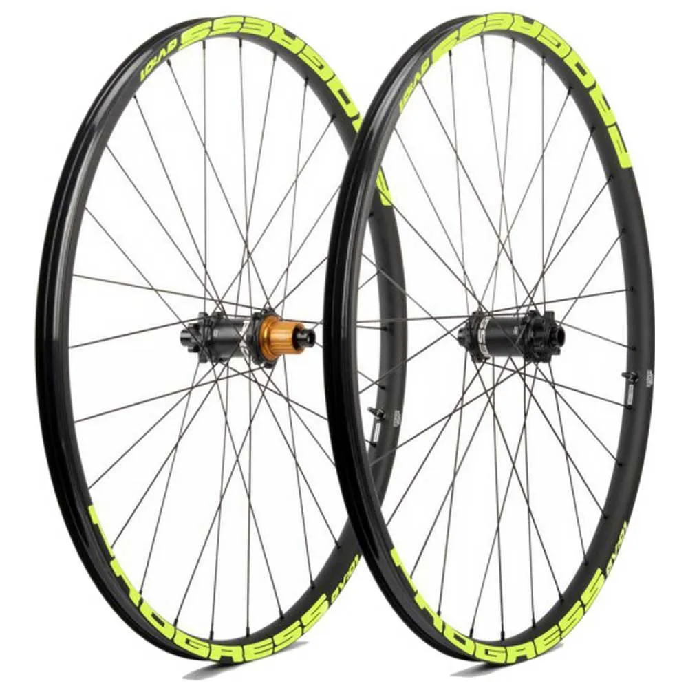 Progress Gv:01 Nitro Boost 29´´ Mtb-hjulset, Black / yellow, 15 x 110 / 12 x 148mm, Sram XD Progress Gv:01 Nitro Boost 29´´ Mtb-hjulset, Black / yellow, 15 x 110 / 12 x 148mm, Sram XD