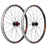 Progress Mt+ Boost 2016 27.5´´ Tubeless Mtb-hjulset, Black / orange, 15 x 110 / 12 x 148mm, Shimano/Sram HG