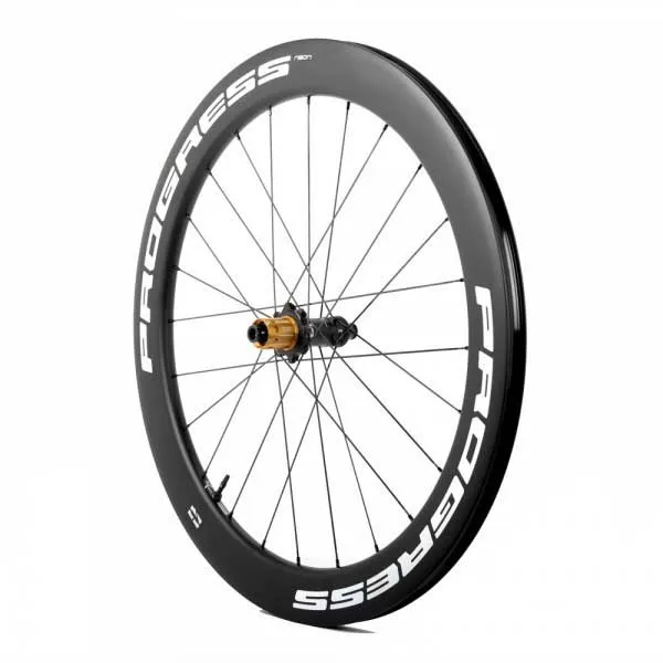 Progress Neon Cl Disc Tubeless Landsvägscykelns Bakhjul Progress Neon Cl Disc Tubeless Landsvägscykelns Bakhjul