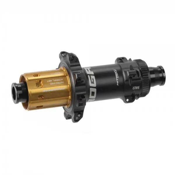 Progress Nitro2 Ceramic Road Disc Cl Shimano Micro Spline Baknav, Black, 24H, 12 x 142mm