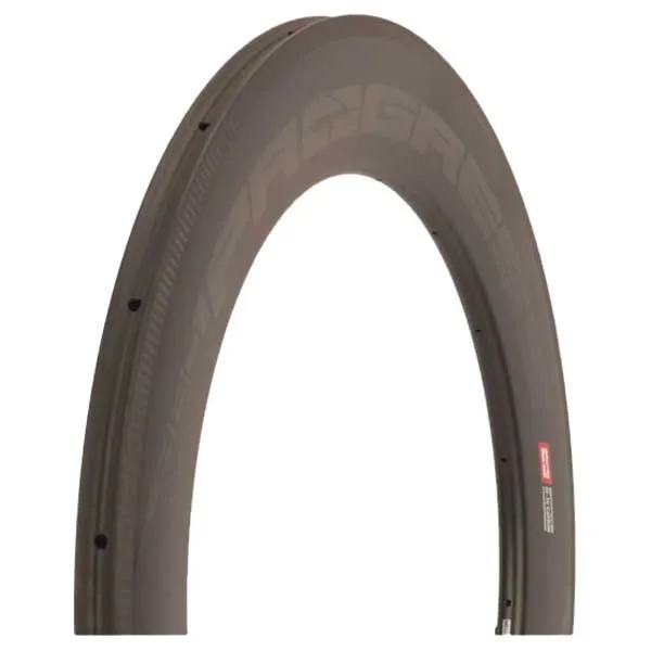 Progress Space Tubular Carbon Fälg, Black, 700 - 28" 24H