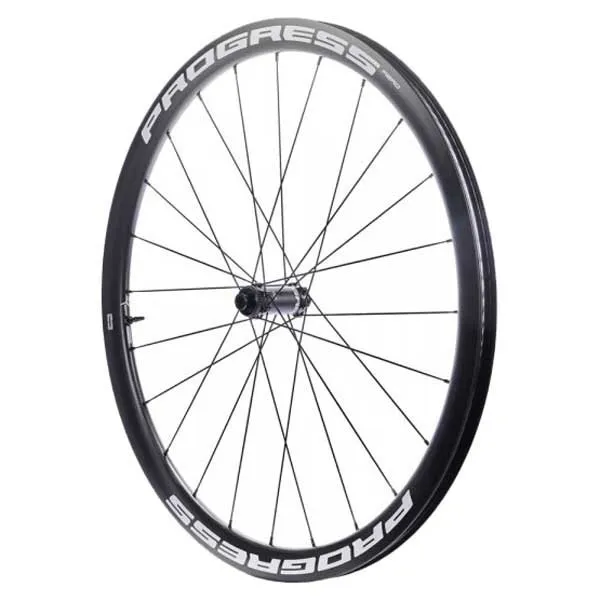 Progress T1000 Aero Cl Disc Framhjul För Landsvägscykel, White, 12 x 100mm