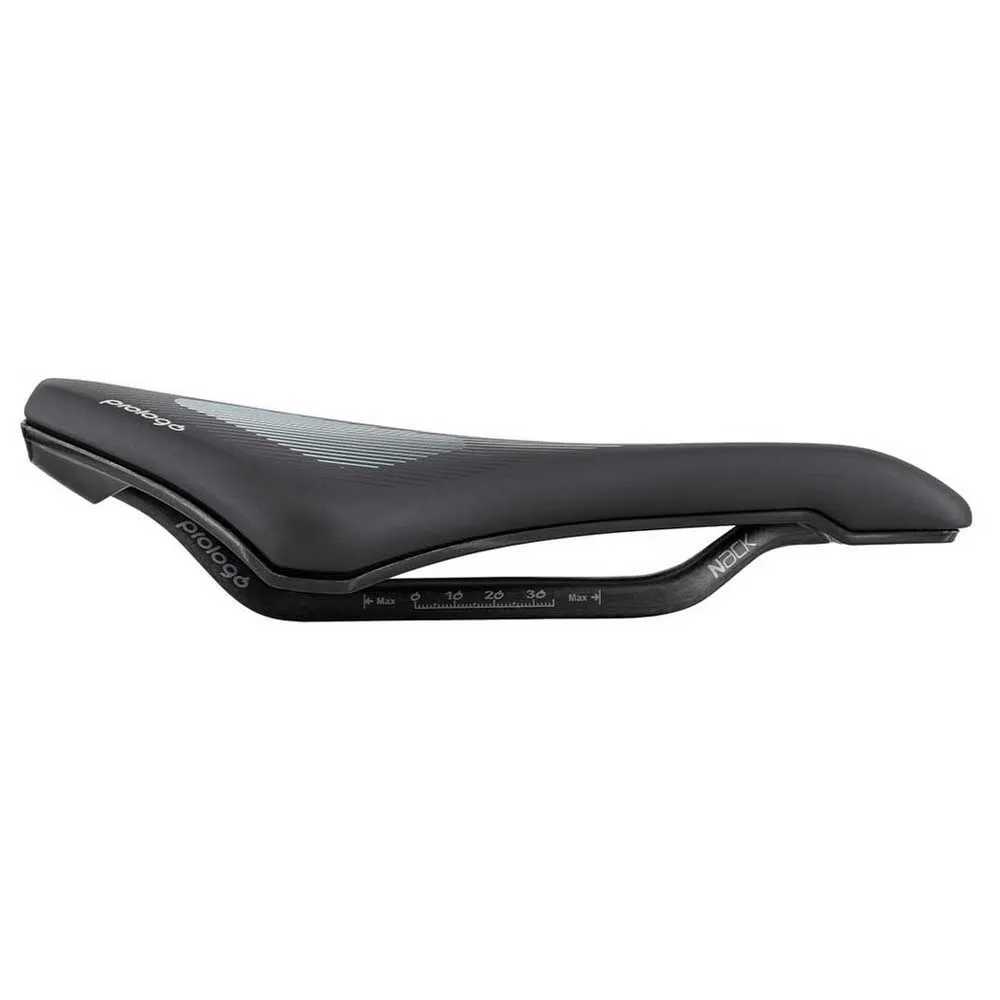 prologo Dimension Eva Rails Nack Cykelsadel, Anthracite black, 156mm
