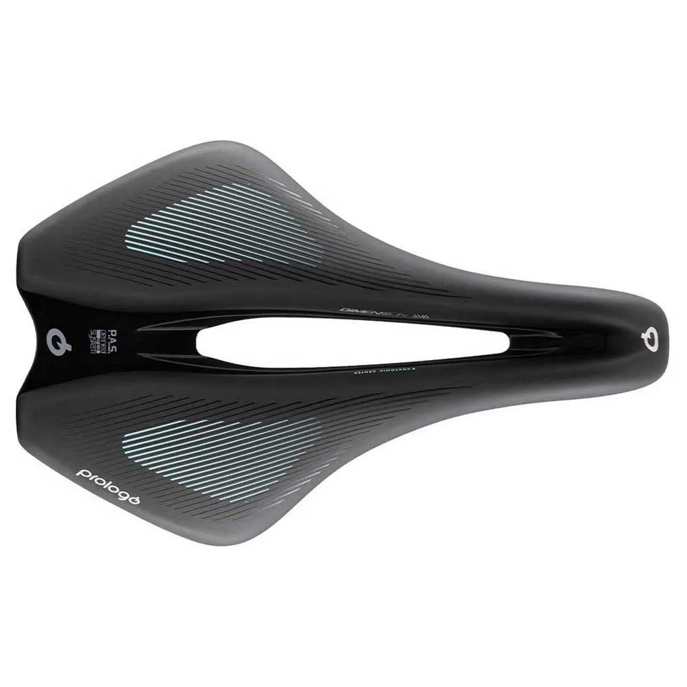 prologo Dimension Eva Rails Nack Cykelsadel, Anthracite black, 156mm