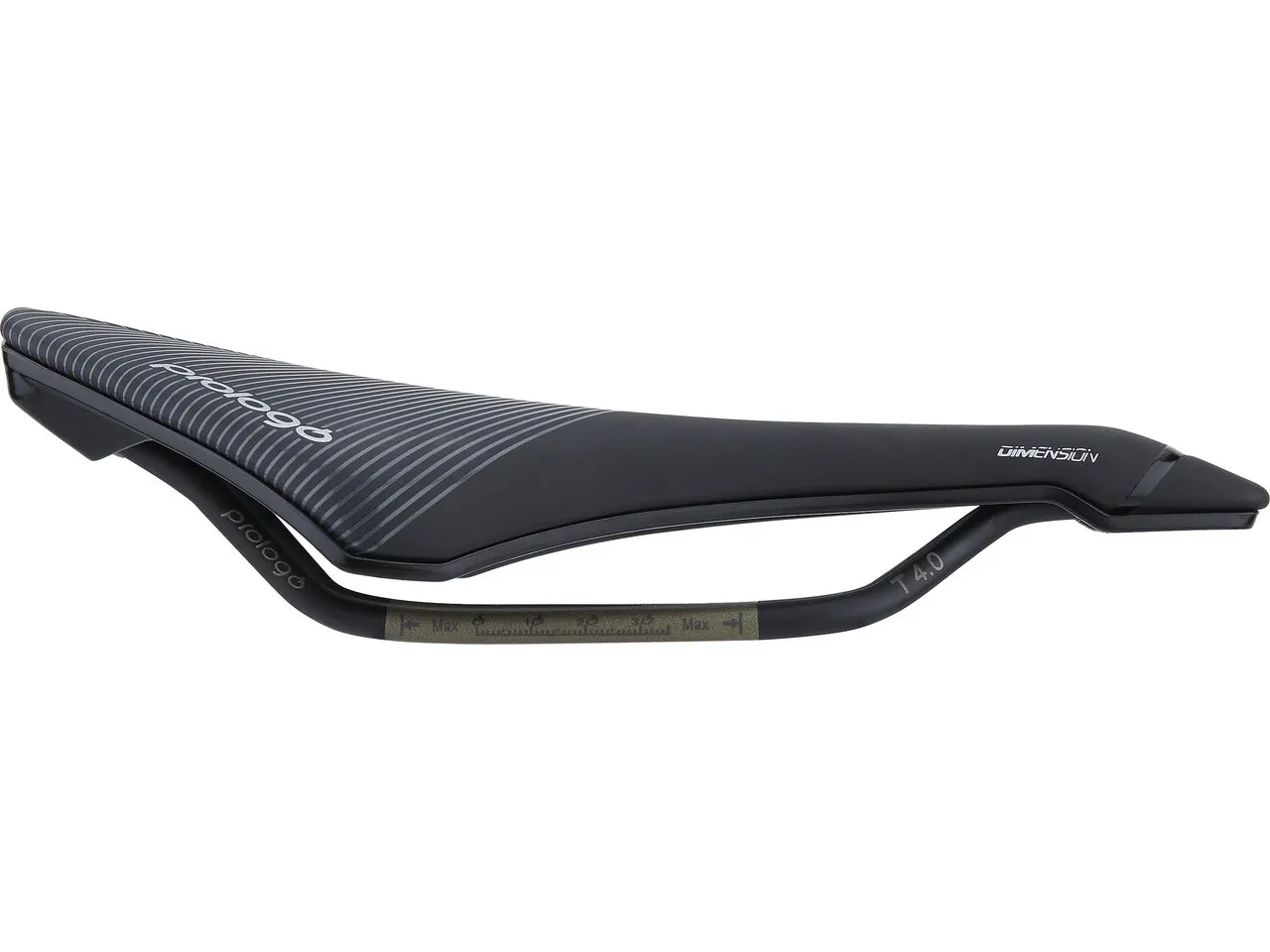 prologo Dimension T4.0 Sattel, Matte Black, 143