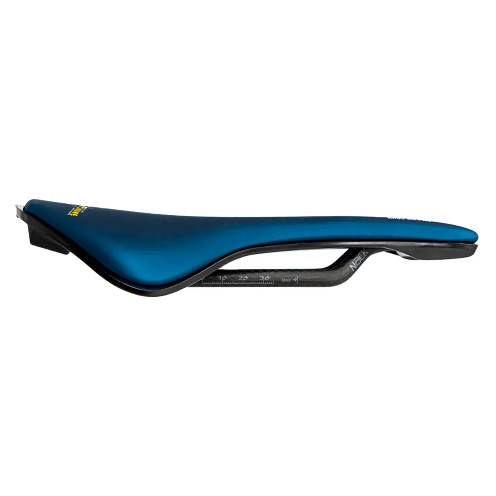 prologo Nago R4 Pas Nack Ltd Leader Tour De France Cykelsadel, Blue / black, 137mm prologo Nago R4 Pas Nack Ltd Leader Tour De France Cykelsadel, Blue / black, 137mm