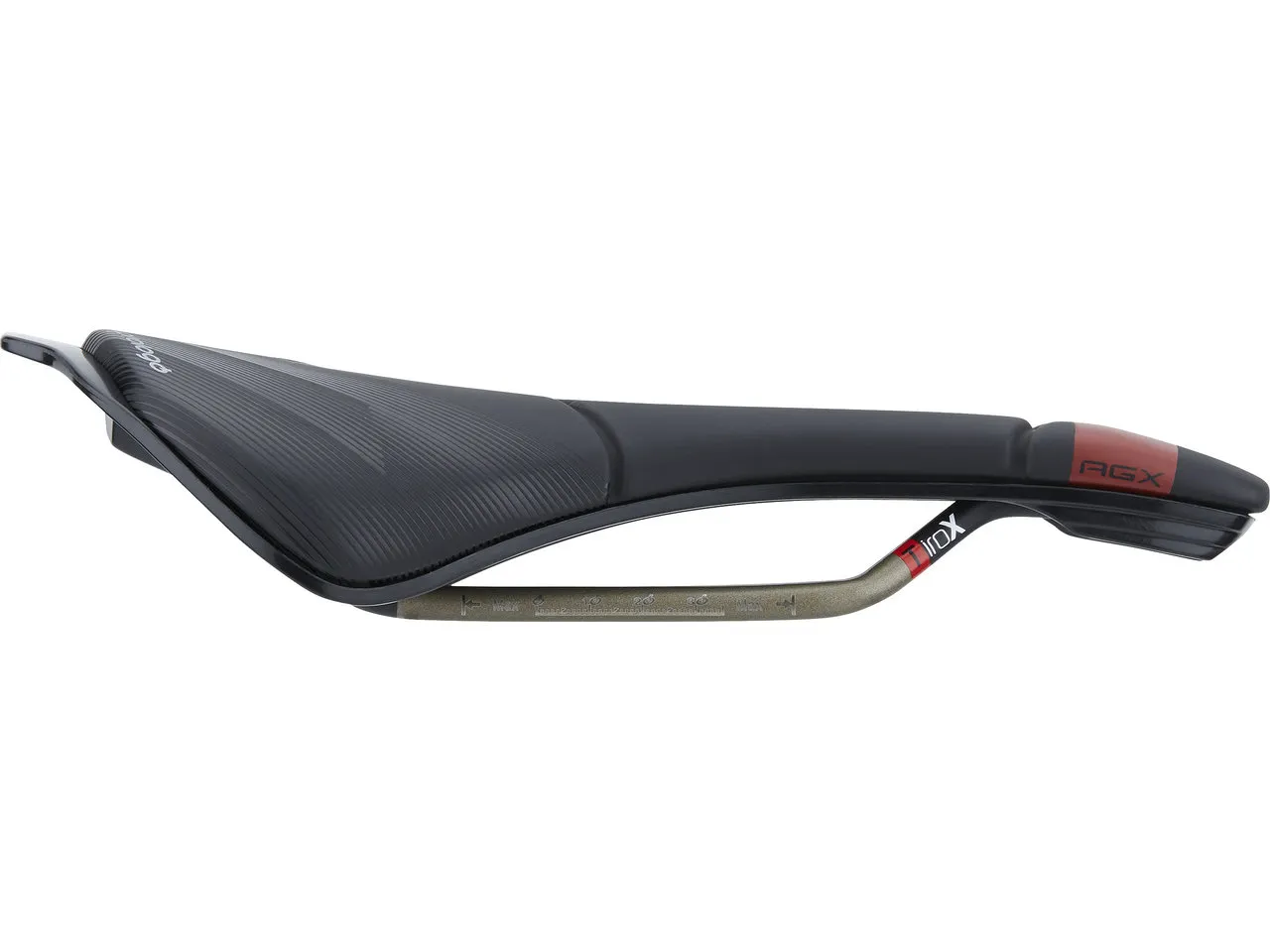 prologo Scratch M5 AGX Tirox Sattel, Black, 140mm