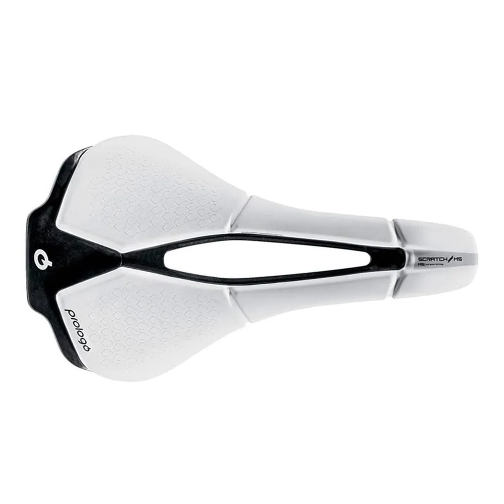 prologo Scratch M5 Pas Nack Cykelsadel Refurbished, White / black, 140mm prologo Scratch M5 Pas Nack Cykelsadel Refurbished, White / black, 140mm