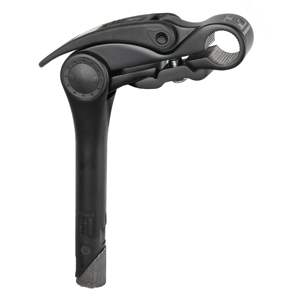 ProMax 25.4 Mm Cykelstyrstam, Black, 180mm, 0º/+70º