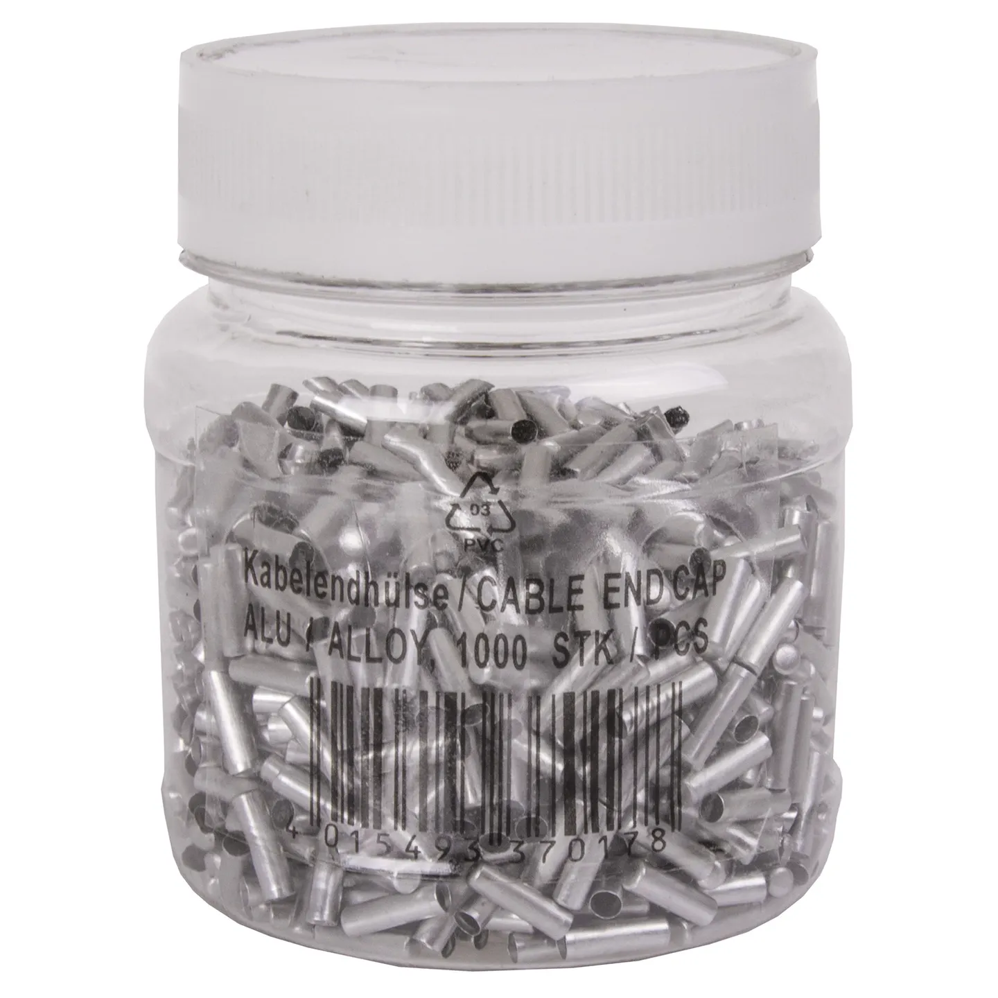 ProMax ändhylsor till växelvajer Boks, Silver, 2.1 x 10.3mm ProMax ändhylsor till växelvajer Boks, Silver, 2.1 x 10.3mm