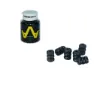 ProMax Anti-vibrationspärlor 100 Enheter, Black, 1.2mm