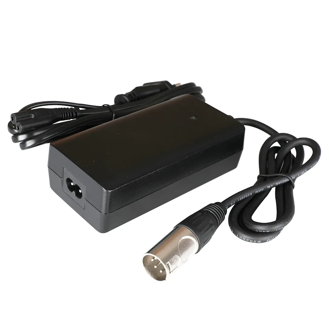 Promovec Oplader 36V/2.00 Ah 4 ben stik Promovec Oplader 36V/2.00 Ah 4 ben stik
