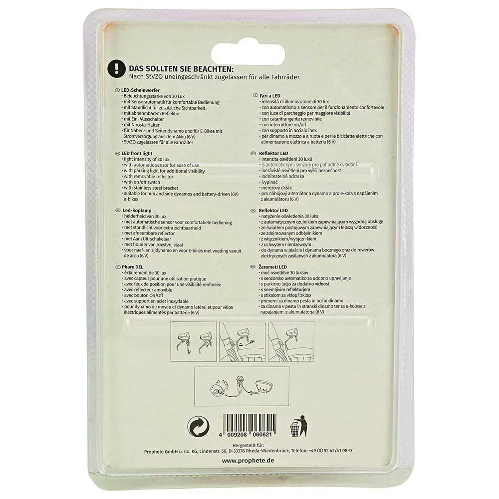 PROPHETE 30 Lux Framlampa, White, One Size