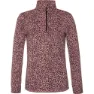 Protest Dahliay Fleece Med Halv Dragkedja, Pink tulip
