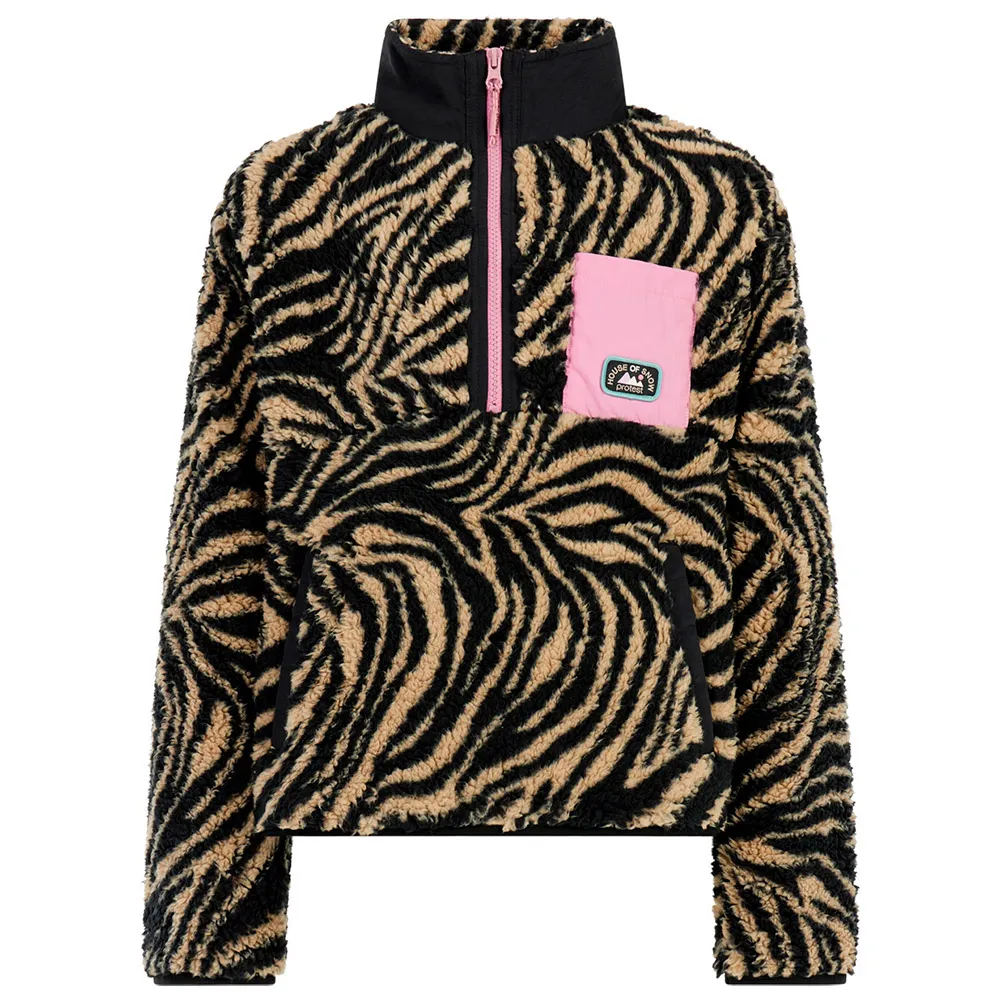 Protest Denica Fleece Med Halv Dragkedja
