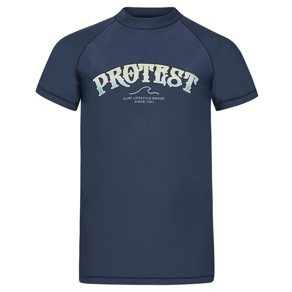 Protest Nizzo Junior Uv T-shirt Med Korta ärmar unisex, Night s navy, 176cm