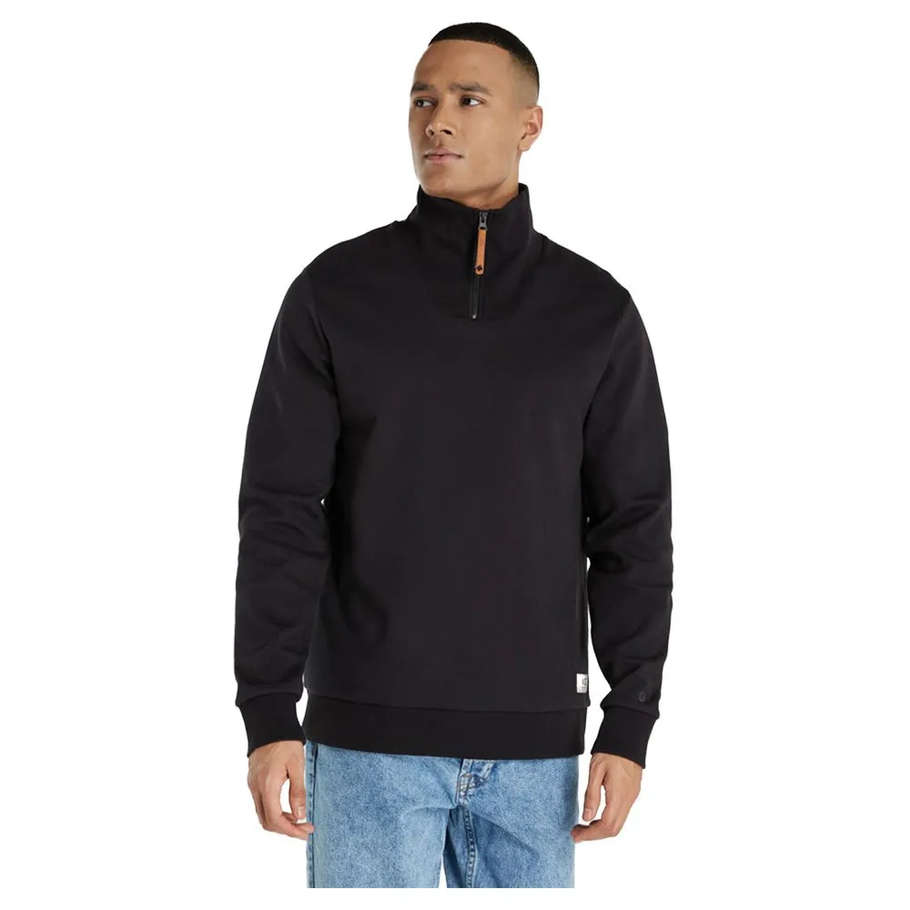 Protest Nxgquake Fleece Med Halv Dragkedja, True black Protest Nxgquake Fleece Med Halv Dragkedja, True black