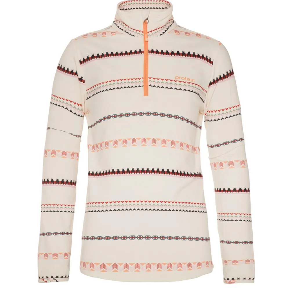 Protest Prtfiene Fleece Med Halv Dragkedja, Warm sun, 140cm