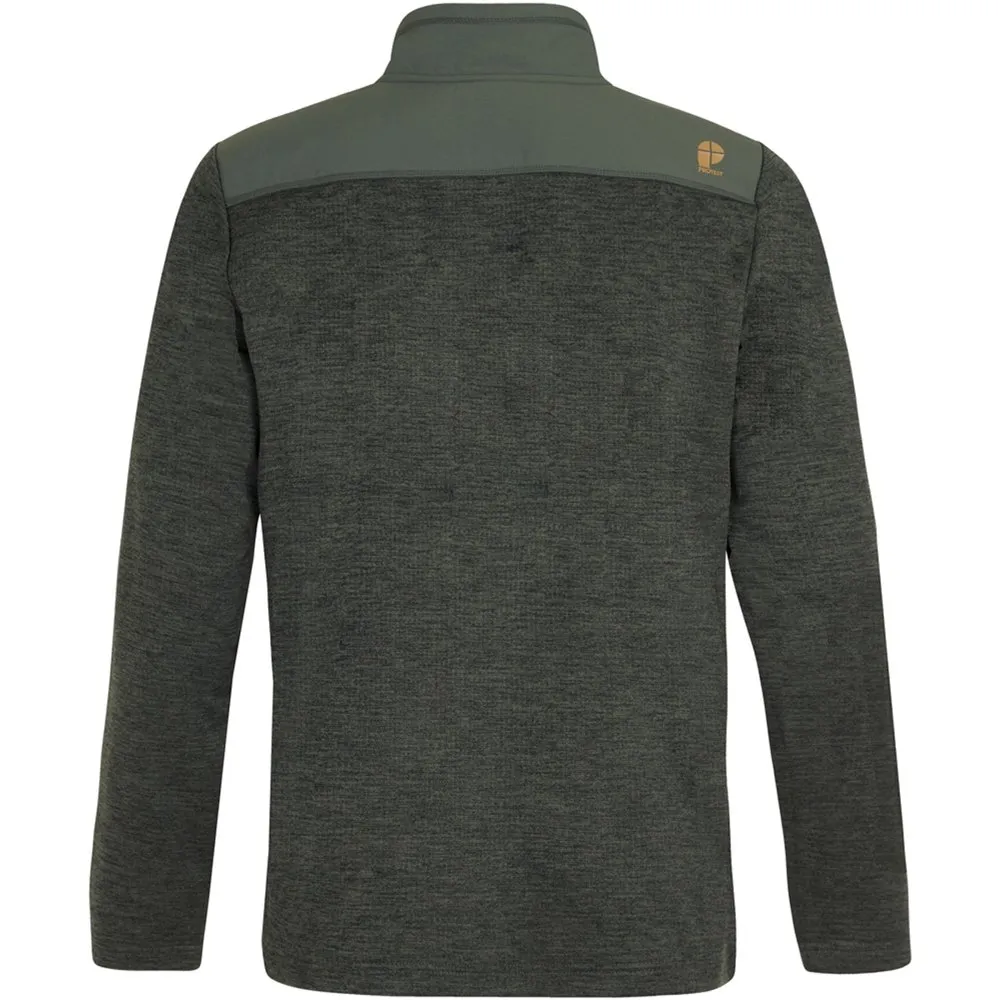 Protest Prthammeren Sweatshirt Med Dragkedja, Huntergreen