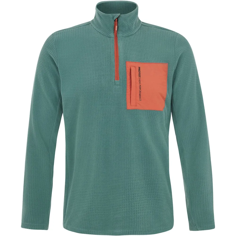 Protest Prtlomono Fleece Med Halv Dragkedja