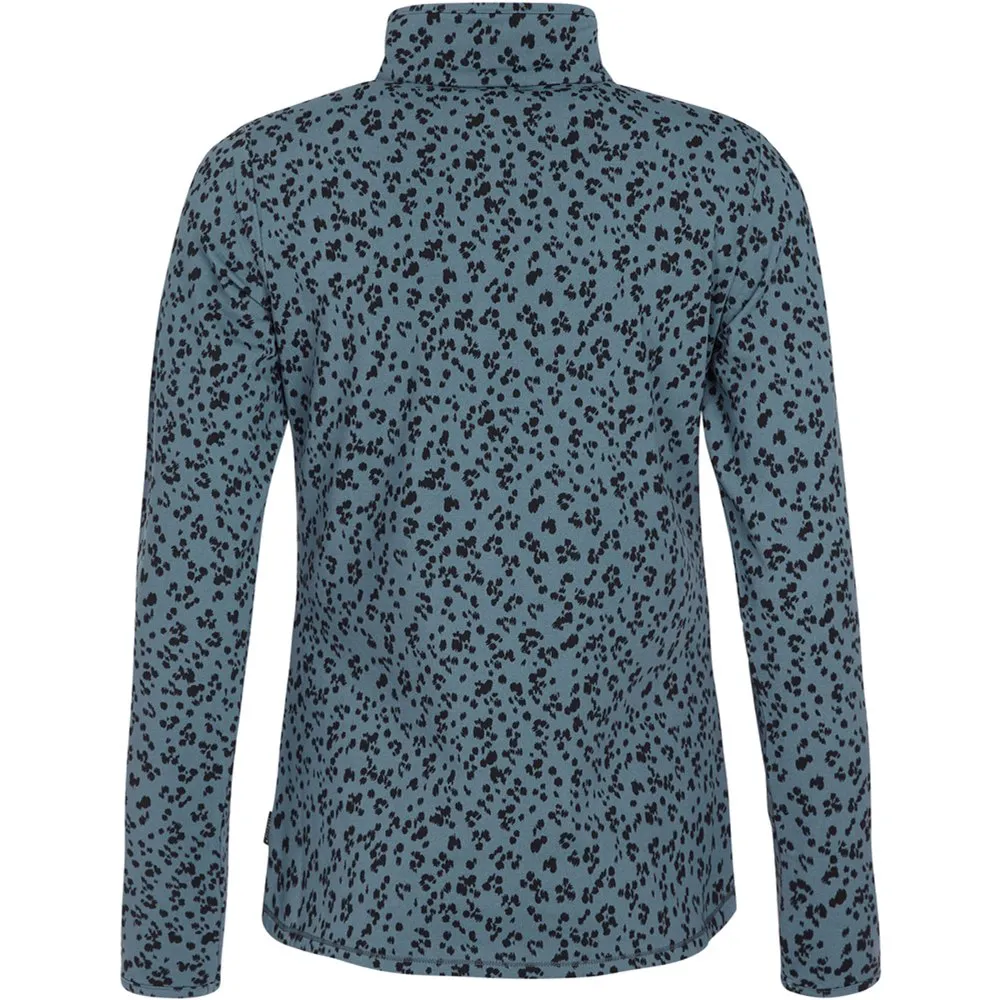 Protest Prtviolet Fleece Med Halv Dragkedja Protest Prtviolet Fleece Med Halv Dragkedja