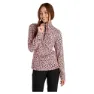 Protest Prtviolet Fleece Med Halv Dragkedja