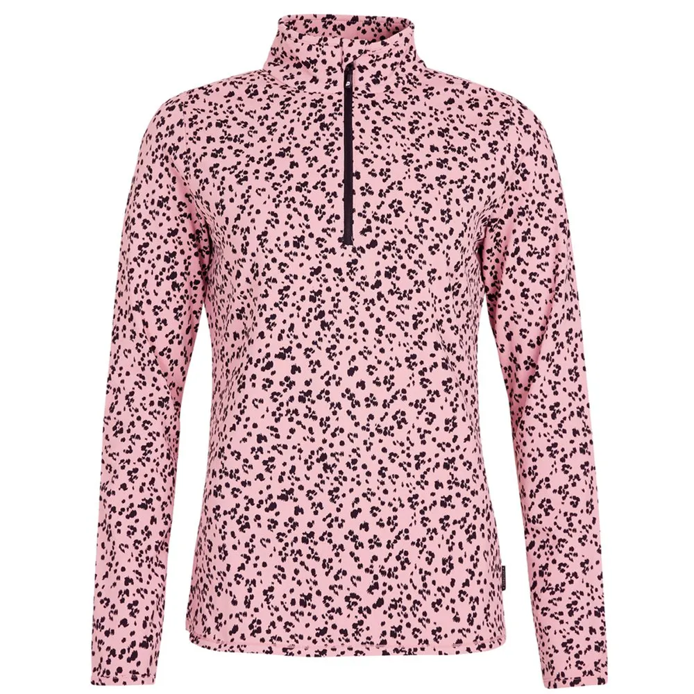 Protest Prtviolet Fleece Med Halv Dragkedja