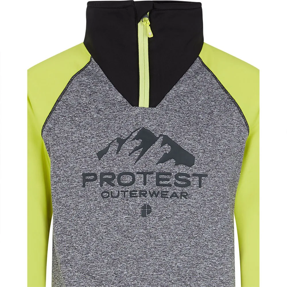 Protest Raf Fleece Med Halv Dragkedja Protest Raf Fleece Med Halv Dragkedja