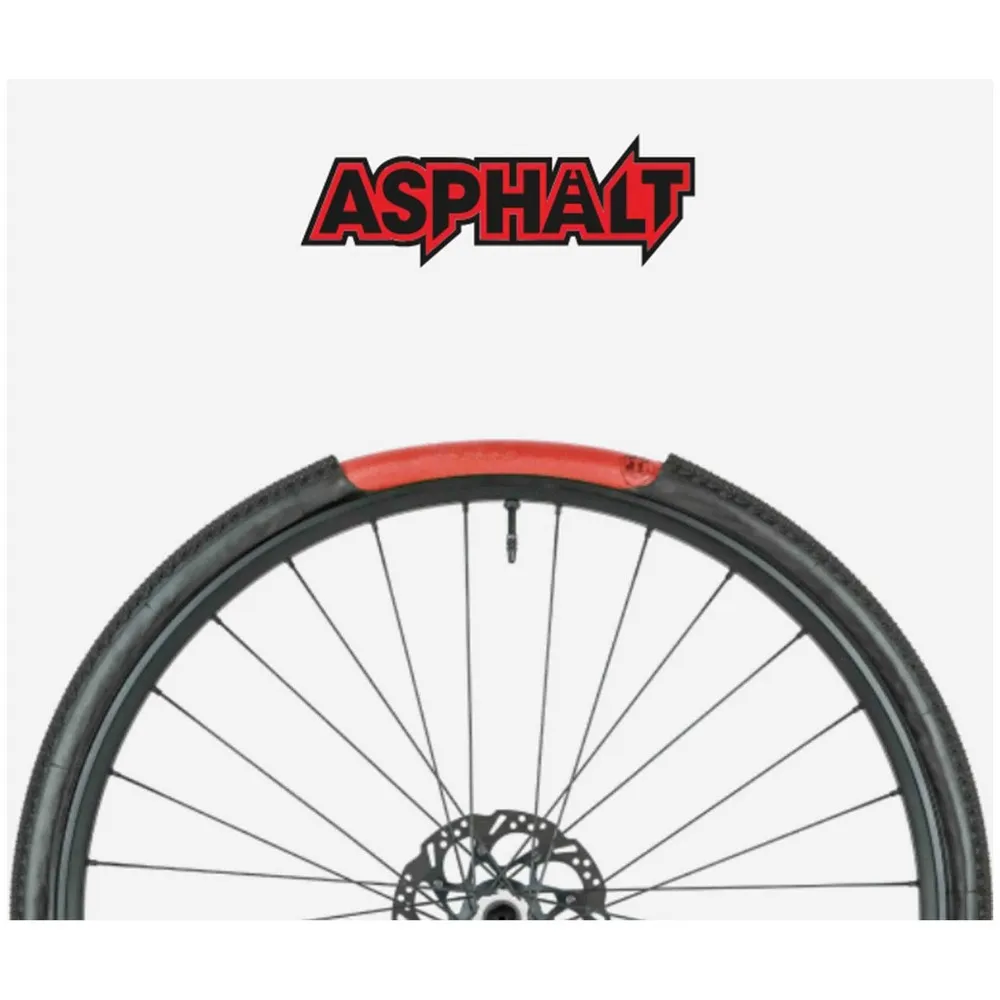PTN Asphalt Presta 47 Mm L Punkteringsskyddande Skum 2 Enheter, Red, 700C, 23-32