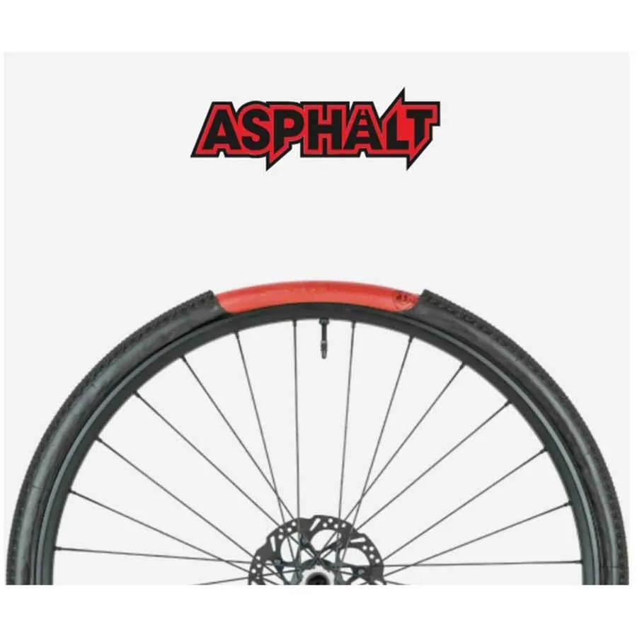 PTN Asphalt Presta 80 Mm S Punkteringsskyddande Skum 2 Enheter, Red, 700C, 23-32