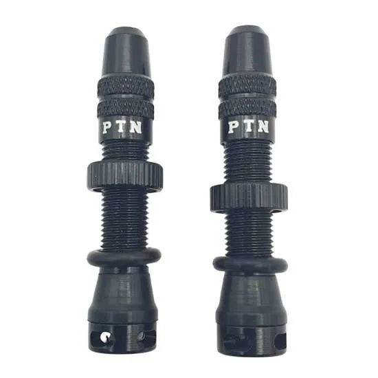 PTN Pepi´s Schrader Tubeless Ventiler 2 Enheter, Black, 40mm PTN Pepi´s Schrader Tubeless Ventiler 2 Enheter, Black, 40mm