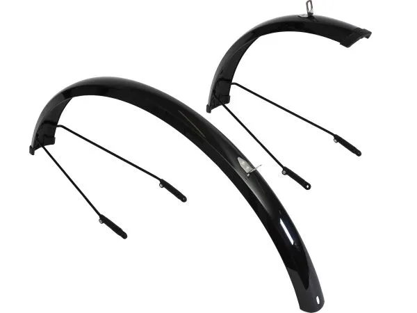 Puky cykel skärm set 24"LS Pro, Svart