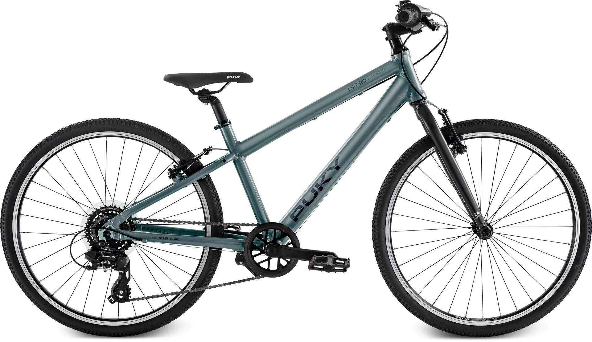 Puky LS-pro 24-8 alu. barncykel grå/anthrazit