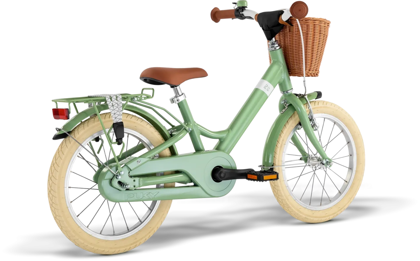 Puky Youke 16 Classic Barncykel, Grön