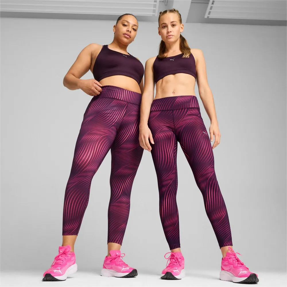 Puma 525175 Favorites Velocity Leggings female, Midnight plum