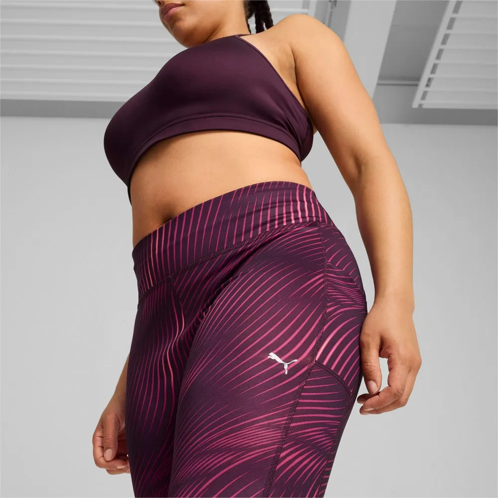 Puma 525175 Favorites Velocity Leggings female, Midnight plum