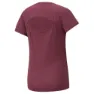 Puma 5k Logo T-shirt Med Korta ärmar female, Grape wine