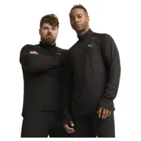 Puma Cloudspun Halv Dragkedja Långärmad T-shirt male