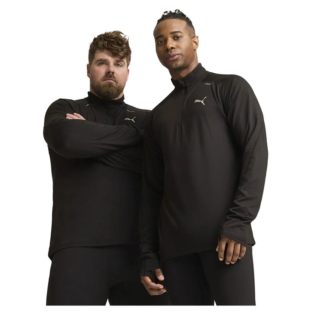 Puma Cloudspun Halv Dragkedja Långärmad T-shirt male