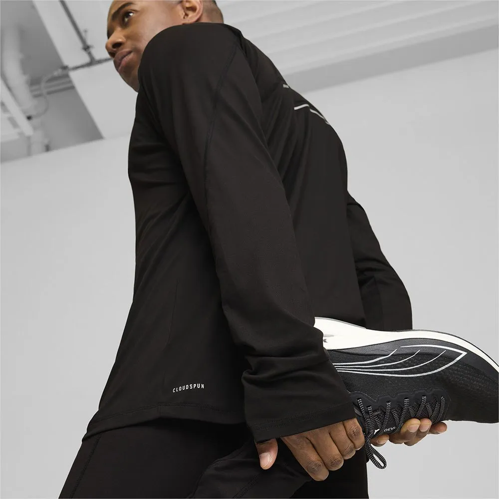 Puma Cloudspun Halv Dragkedja Långärmad T-shirt male